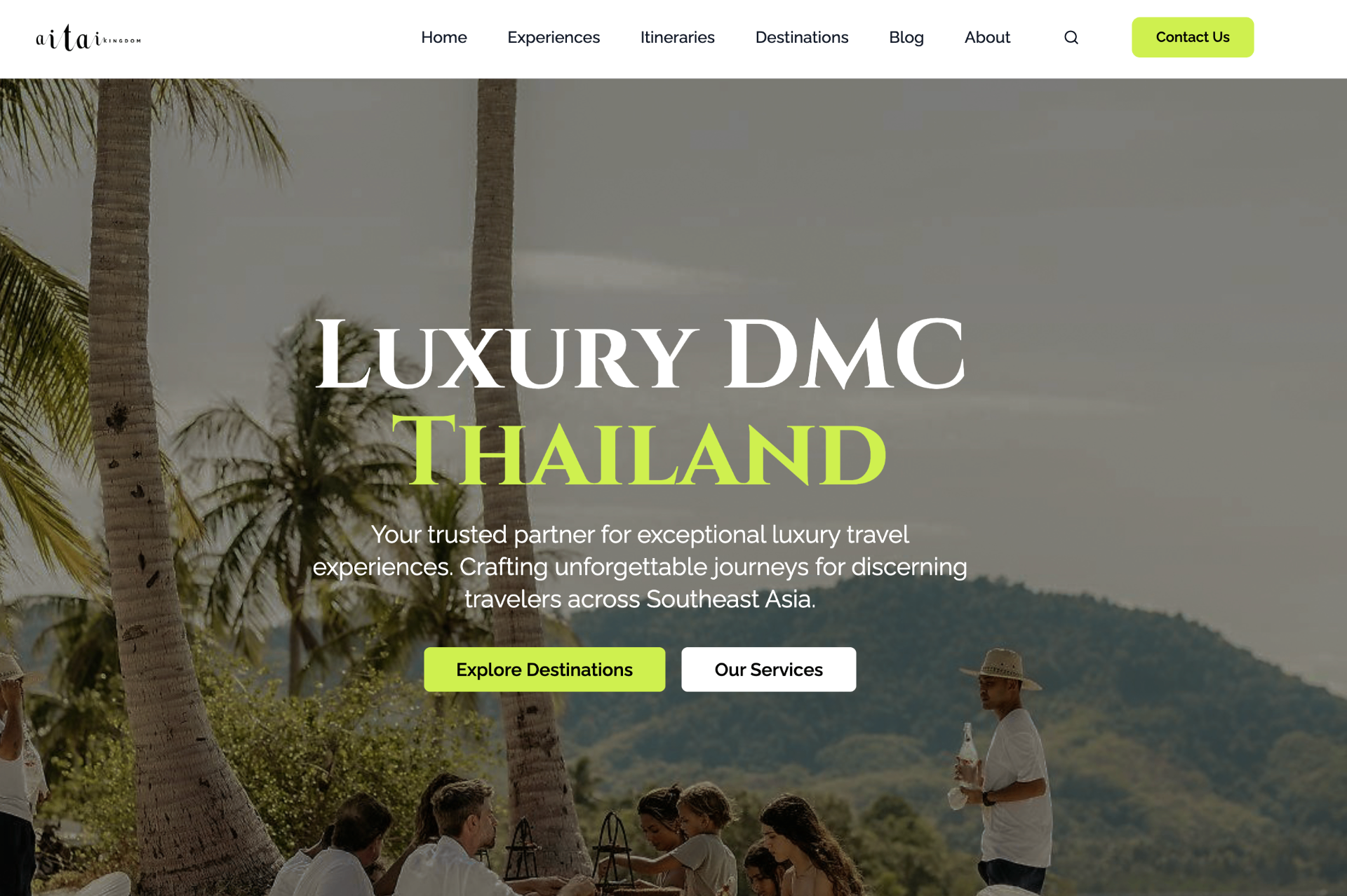 Aitai Kingdom. Luxury DMC Thailand